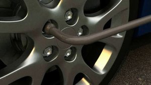 Замена колеса.