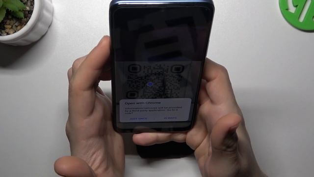 Scan QR Codes on HONOR X6 - Allow Camera to Scan QR Codes