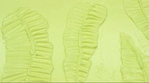 Отделка стен своими руками. Узор "Объемные Листья" из декоративной штукатурки