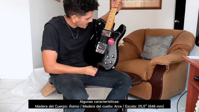 UNBOXING Squier Telecaster Custom Classic Vibe 70’s смотреть онлайн