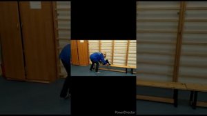 "Упражнения на гимнастической скамейке для детей, на развитие координации, силы и ловкости".