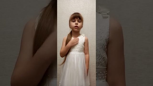 Мария Ямиданова 5лет. Стихотворение "Родина" В.Палтусов. Большеречье