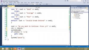 Goto and Switch Statements in C++ Programming Language