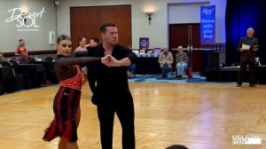 ALISA SELEZNOVA and ANDY FITZGERALD, Pasodoble | Pro/Am Closed Silver B | Desert Sol DanceSport 202