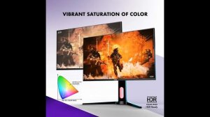 VIOTEK GFI27DBXA 27 Inch 180Hz QHD 1440p 1ms Gaming Monitor with HDR : Highlight features