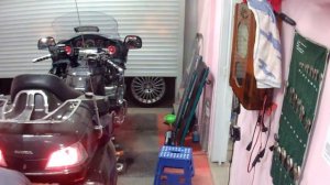 Замена масла Honda  GoldWing1800 2007г.в. и GoldWing 1800 TRIKE 2007г.в.