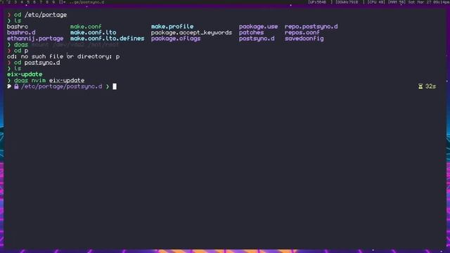 Writing Metadata for Git Sync with Egencache | Gentoo Guide смотреть онлайн