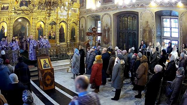 26.3.22 Божественная литургия, панихида. Родительская суббота смотреть онлайн