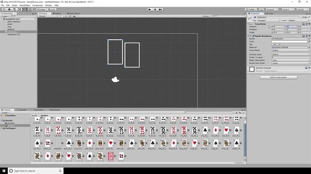 Let's Make Solitaire in Unity Part 1: Set Up and Shuffle смотреть онлайн