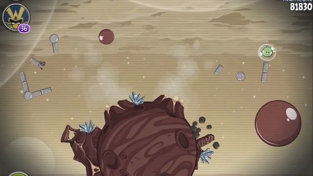 Angry Birds Space Red Planet Level M5 22 Mirror World Walkthrough 3 Star смотреть онлайн