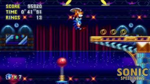 Sonic Mania Studiopolis Zone Act 1 & 2 Chaos Emerald Guide