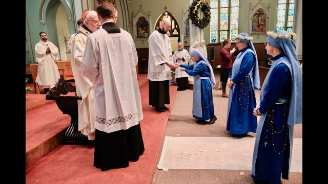 Daughters of Mary of Nazareth - Perpetual Vows - Sister Elizabeth Francis and Sister Fatima Raphael смотреть онлайн