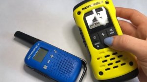 Рация Motorola Talkabout T42  и Motorola Talkabout T92 H2O . Сравнение