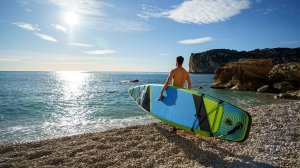 Надувная доска для SUP-бординга Bestway Aqua Excursion Set, 381 x 79 x 15 см 65373