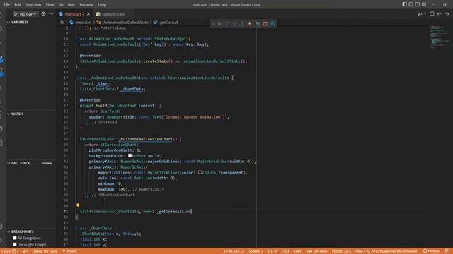 Flutter Animation Chart. Диаграмма во Flutter #6