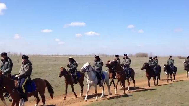 Начало похода Астраханских казаков смотреть онлайн