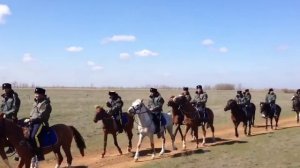 Начало похода Астраханских казаков