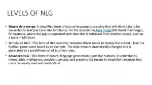 Natural Language Generation NLG Python | nlg  Explained | Artificial Intelligence | NLP tutorial