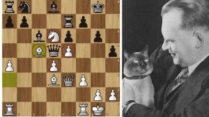Александр Алехин： ЛОВИ ферзя! Шахматы