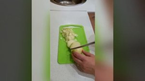 Тушёная картошка с говяжьим сердцем и лёгкими