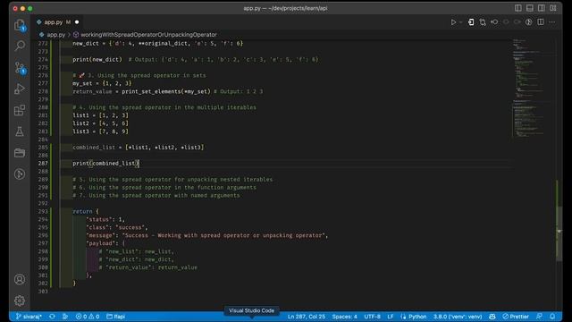 Simplify Your Code with Unpacking/Spread Operator: A Comprehensive Python Tutorial @sdev_in