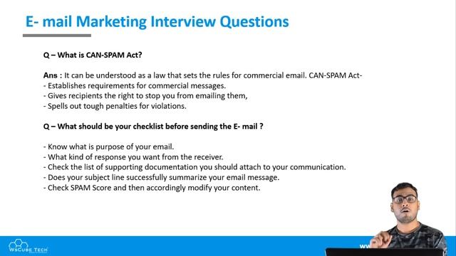 Top Email Marketing Interview Questions for Freshers (Complete Guide)