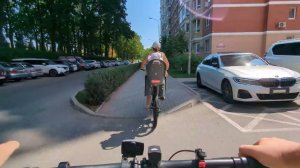 Велопрогулка по Краснодару №7 - дорога до СБСа / Пробую грузить видео / Дом попугаев