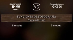 Olympus OM-D E-M5 Mark III vs. Panasonic Lumix GX850: Una Comparación de Especificaciones