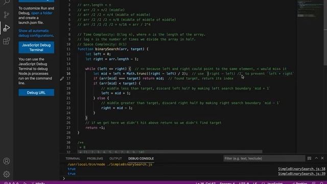 Master Binary search and solve almost any "search" interview question | #javascript  #algo #leetcod