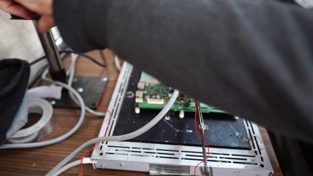 Ремонт телевизора LG 42LD650. Прогреваем CPU LGE3556C (майн EAX61531904) на cтанции Термопро ИК-65 смотреть онлайн