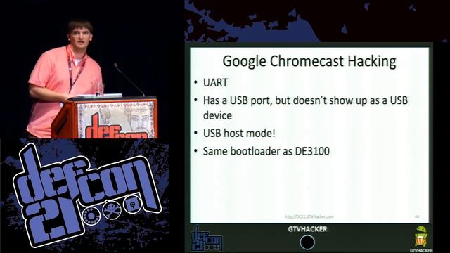Defcon 21 - Google TV or: How I Learned to Stop Worrying and Exploit Secure Boot смотреть онлайн