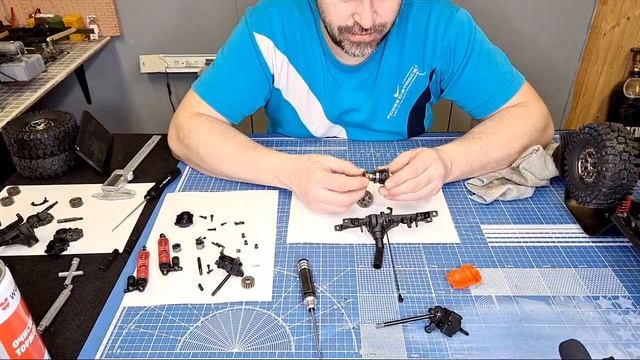 Разбираем И Сравниваем С Trx4 Передний Мост От Rgt EX86190