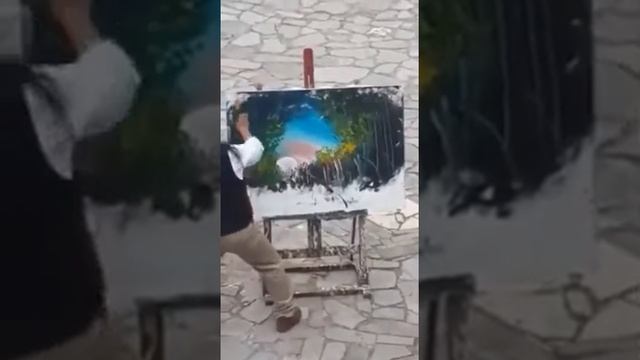 Как нарисовать картину #красиво рисует