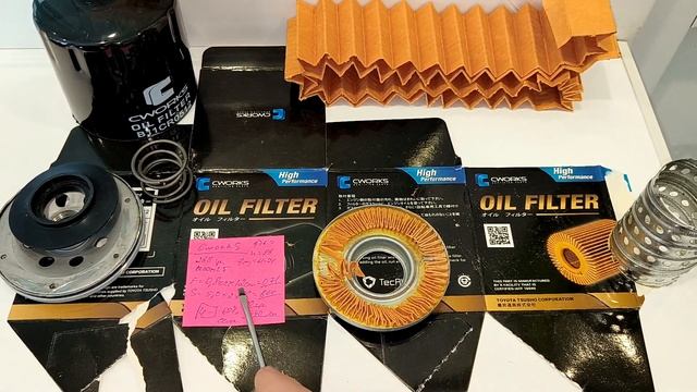 Распил масляного фильтра CWORKS B11CR0512 смотреть онлайн