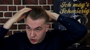 Обзор бриолина Nu Nile | Прическа на средние волосы | Помп