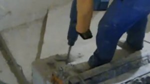 Демонтаж бетонных ступенек