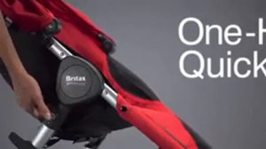 Britax B-Agile (для Romer) как сложить Eng