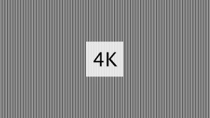 Тест разрешения экрана телевизора 4K 3840 x 2160