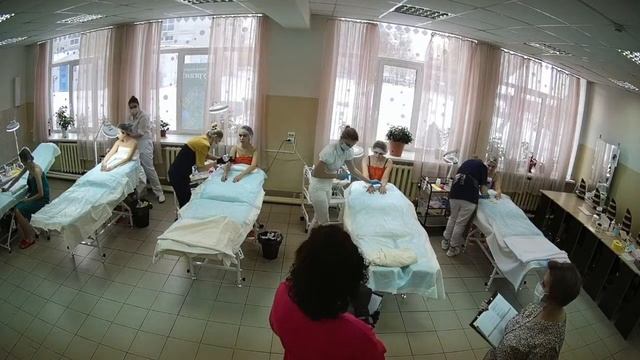 Демонстрационный экзамен по стандартам WSR по компетенции “Эстетическая косметология" часть 2 смотреть онлайн