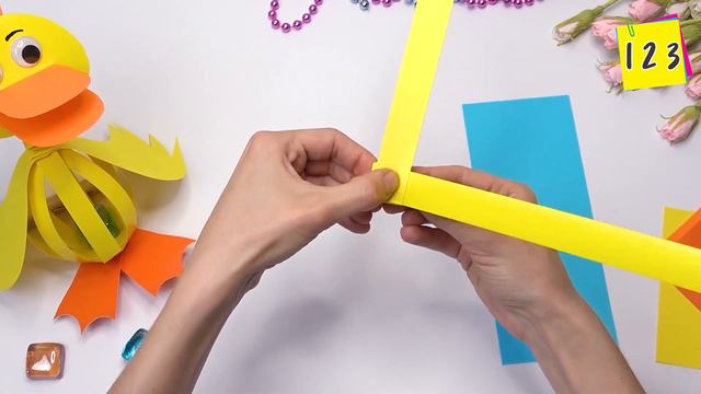 Happy Paper duck | Moving paper toys смотреть онлайн