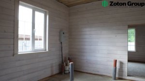 Обработка и покраска клееного бруса