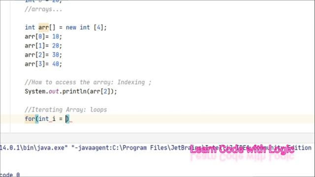 Arrays in Java || Arrays vs ArrayList in Java || Basic methods and loops of arrays and lists, #JAVA
