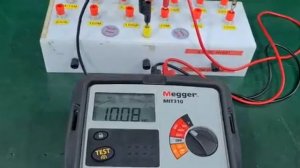 Megger MIT 310 Insulation Tester Repair and Calibration by Dynamics Circuit (S) Pte. Ltd.