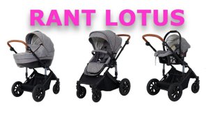 RANT LOTUS — просторная коляска по вкусной цене