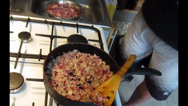 Куриные сердца в сливочном соусе. смотреть онлайн