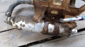 Замена топливного фильтра Mercedes W210