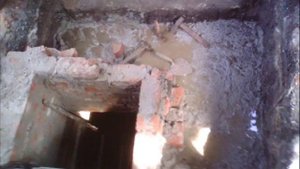 кирпичный кессон ( приямок скваженный)