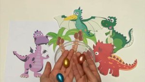 ДИНОЗАВРИКИ ВЫЛУПЛЯЮТСЯ ИЗ ЯИЦ (THE DINOSAURS HATCH FROM EGGS)