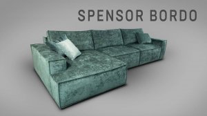 Диван Spensor Bordo