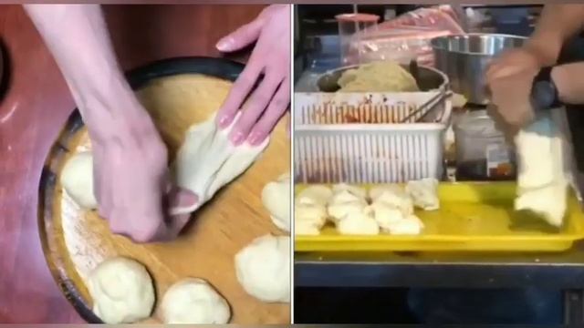 Хлеб на сковороде . Печём дома. Easy bread buns recipe. смотреть онлайн